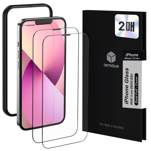 아이폰 13 미니 Mini 풀커버 액정보호 강화유리필름 2매